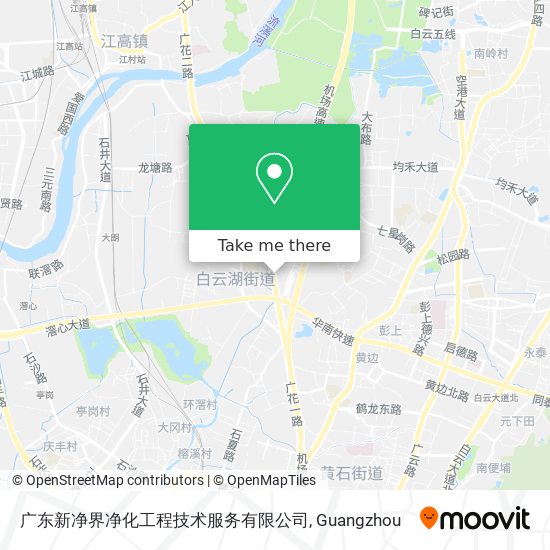 广东新净界净化工程技术服务有限公司 map