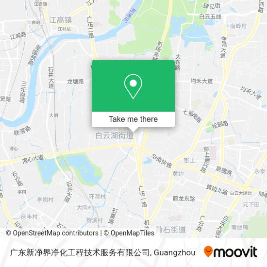 广东新净界净化工程技术服务有限公司 map