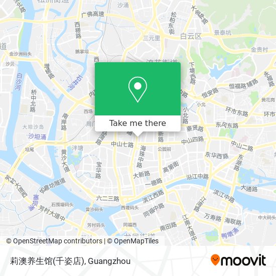 莉澳养生馆(千姿店) map