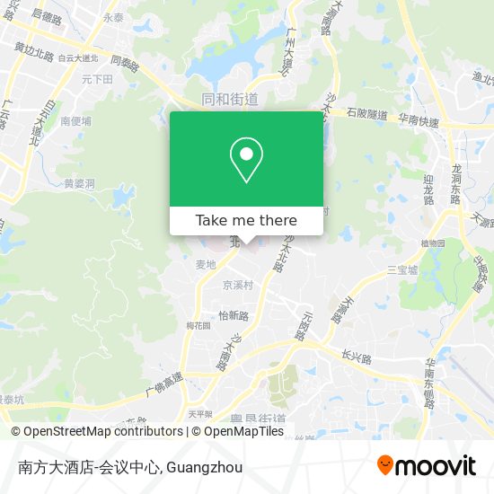 南方大酒店-会议中心 map