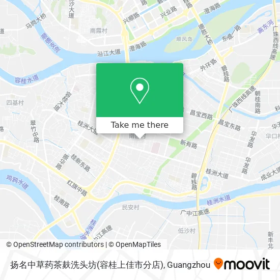 扬名中草药茶麸洗头坊(容桂上佳市分店) map