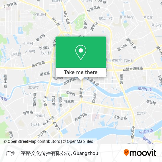 广州一字路文化传播有限公司 map