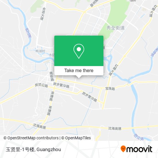 玉贤里-1号楼 map