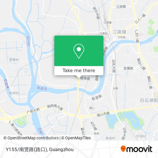 Y155/南贤路(路口) map