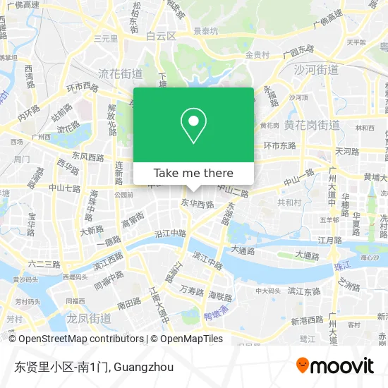 东贤里小区-南1门 map