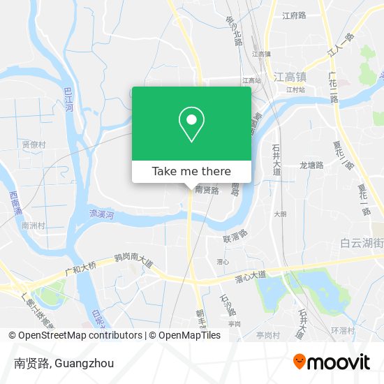 南贤路 map