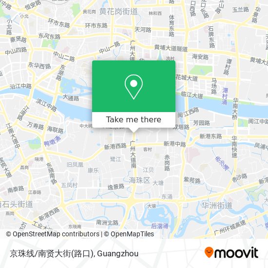 京珠线/南贤大街(路口) map