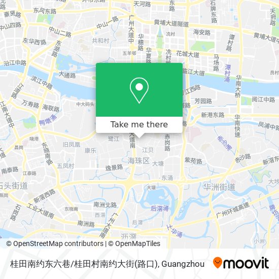 桂田南约东六巷/桂田村南约大街(路口) map