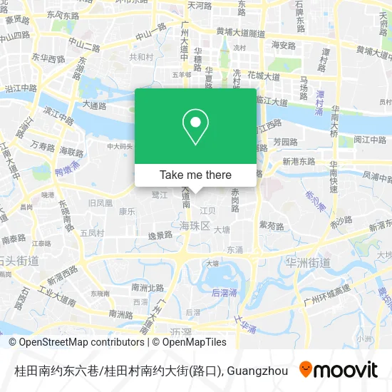 桂田南约东六巷/桂田村南约大街(路口) map