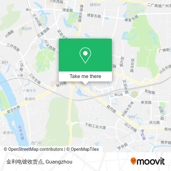 金利电镀收货点 map