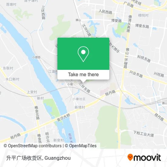 升平广场收货区 map