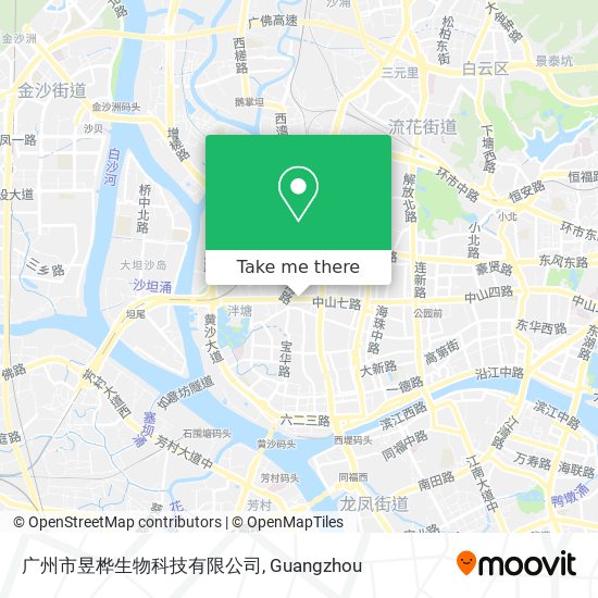 广州市昱桦生物科技有限公司 map