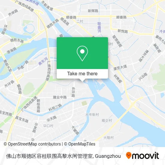 佛山市顺德区容桂联围高黎水闸管理室 map