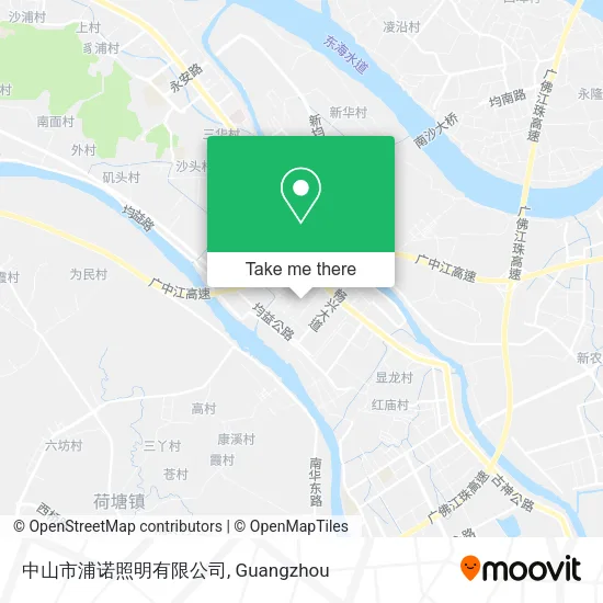 中山市浦诺照明有限公司 map