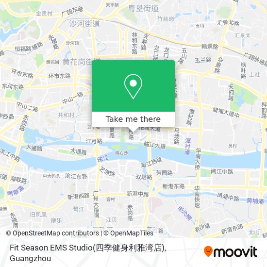 Fit Season EMS Studio(四季健身利雅湾店) map
