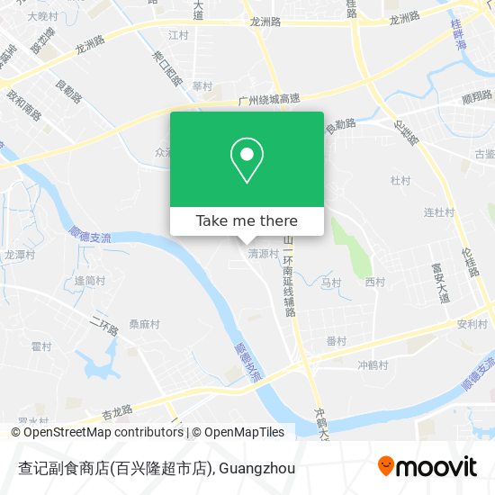 查记副食商店(百兴隆超市店) map