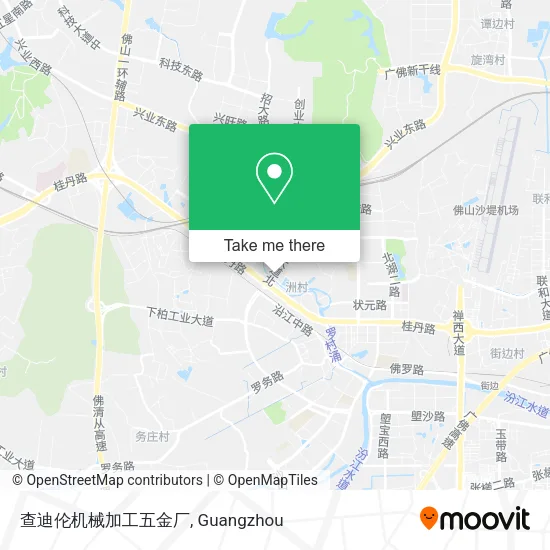 查迪伦机械加工五金厂 map