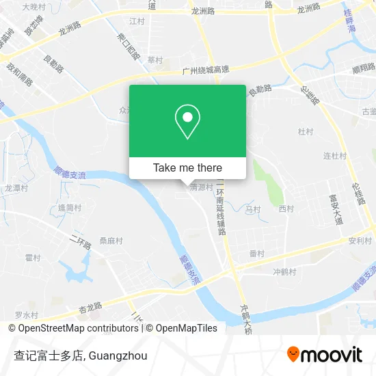 查记富士多店 map