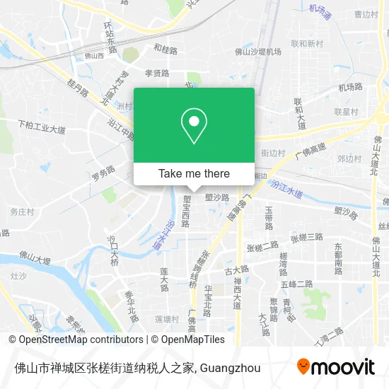 佛山市禅城区张槎街道纳税人之家 map