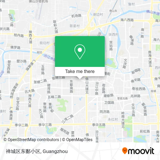 禅城区东鄱小区 map