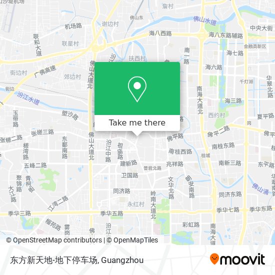 东方新天地-地下停车场 map