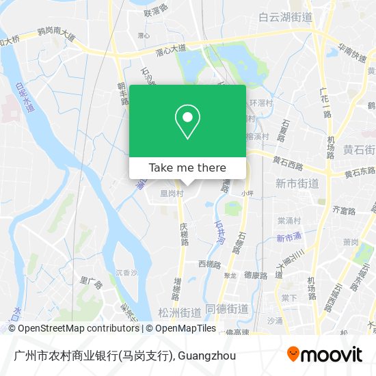 广州市农村商业银行(马岗支行) map