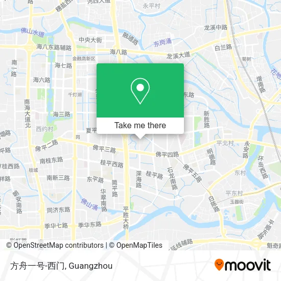 方舟一号-西门 map