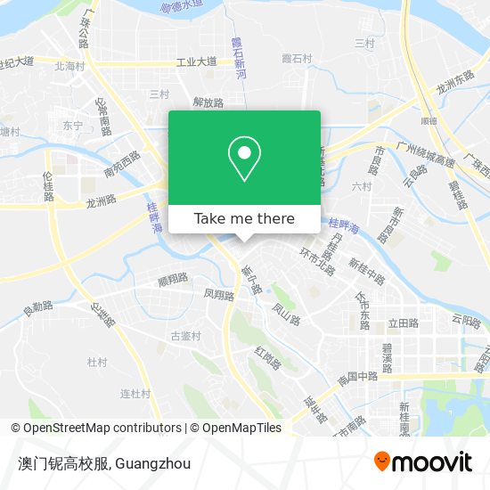 澳门铌高校服 map