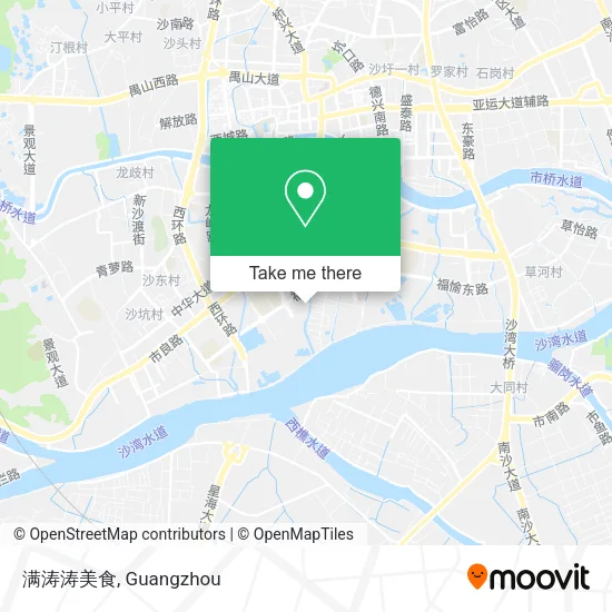 满涛涛美食 map