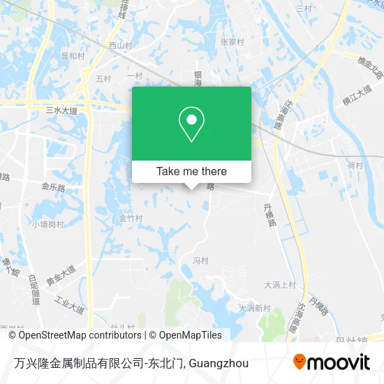 万兴隆金属制品有限公司-东北门 map