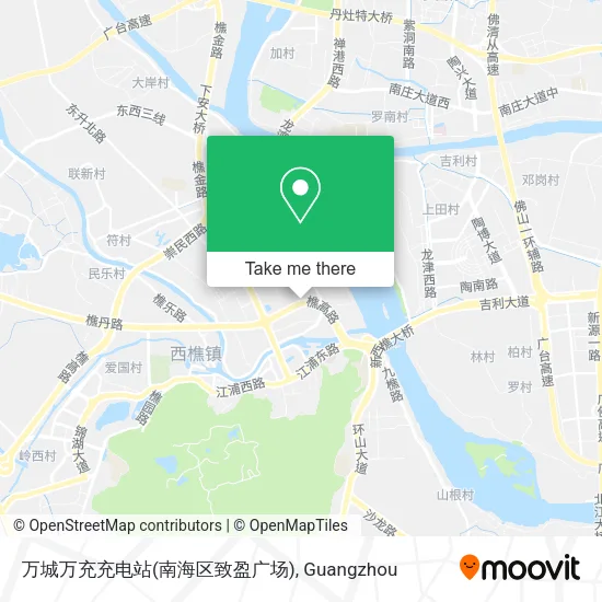 万城万充充电站(南海区致盈广场) map