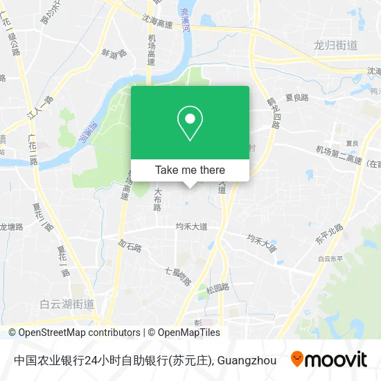 中国农业银行24小时自助银行(苏元庄) map