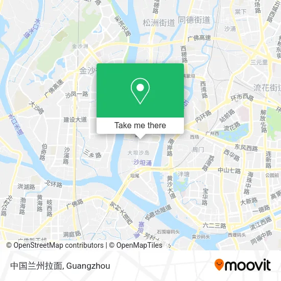 中国兰州拉面 map