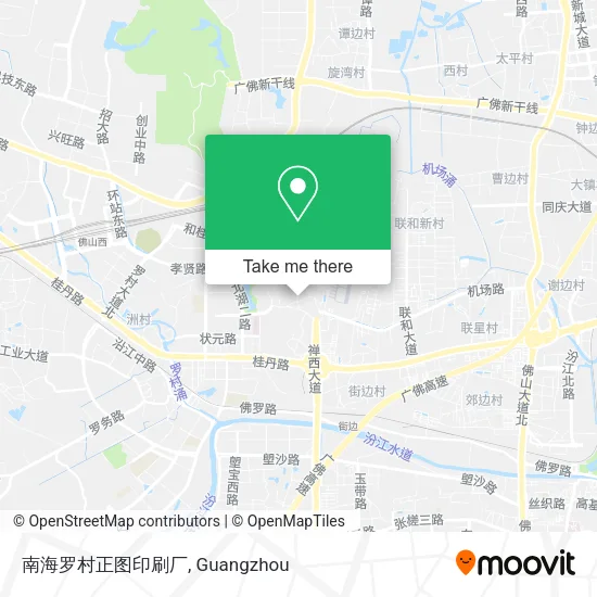 南海罗村正图印刷厂 map