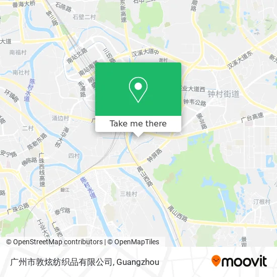 广州市敦炫纺织品有限公司 map