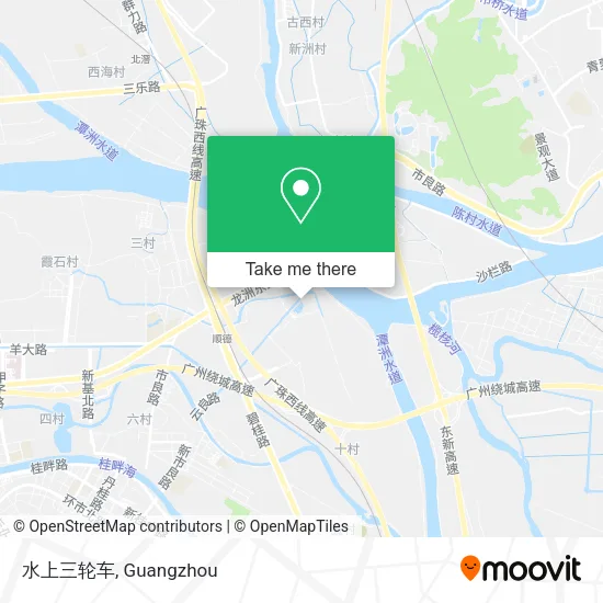 水上三轮车 map