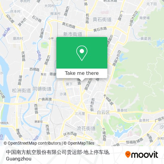 中国南方航空股份有限公司货运部-地上停车场 map