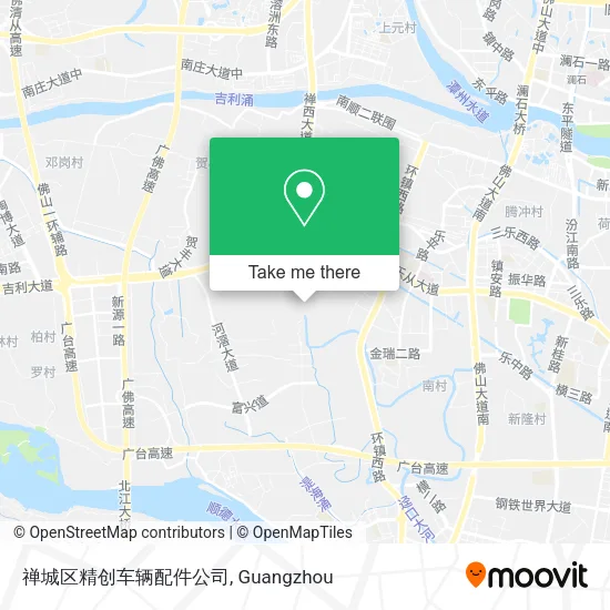 禅城区精创车辆配件公司 map