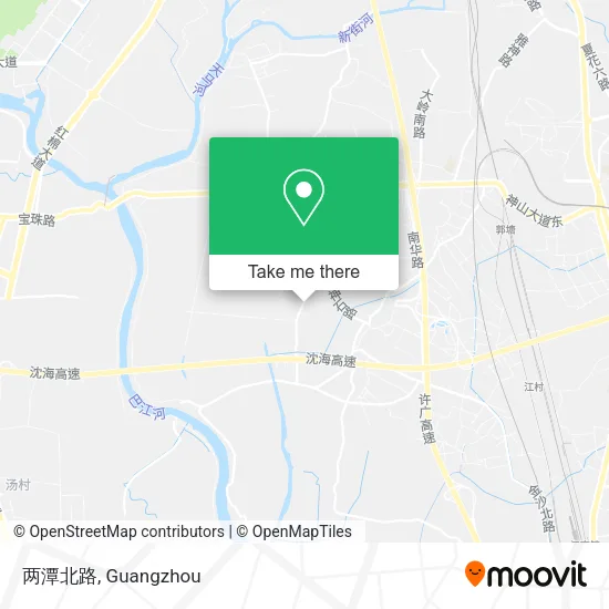 两潭北路 map