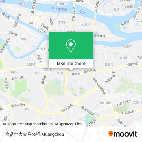 乡贤世大夫马公祠 map