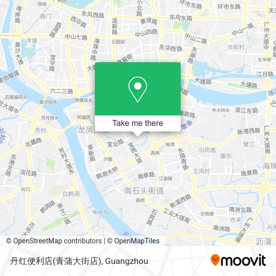 丹红便利店(青蒲大街店) map