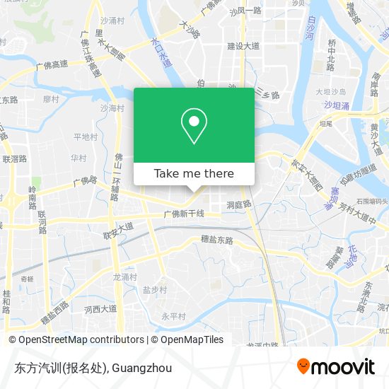 东方汽训(报名处) map