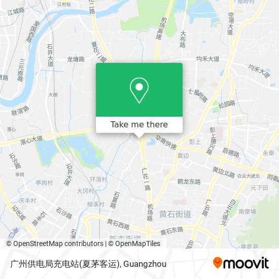 广州供电局充电站(夏茅客运) map