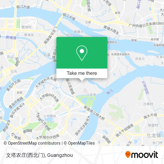 文塔农庄(西北门) map