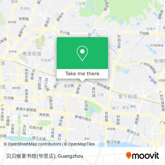 贝贝猴童书馆(华景店) map