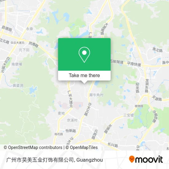 广州市昊美五金灯饰有限公司 map