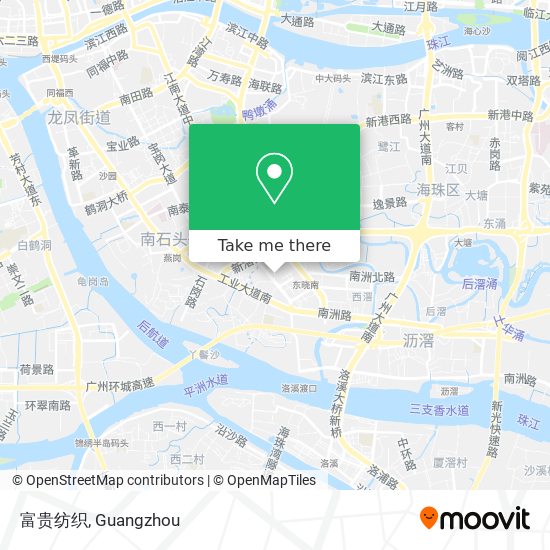 富贵纺织 map