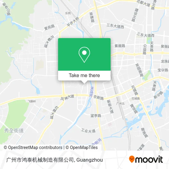 广州市鸿泰机械制造有限公司 map