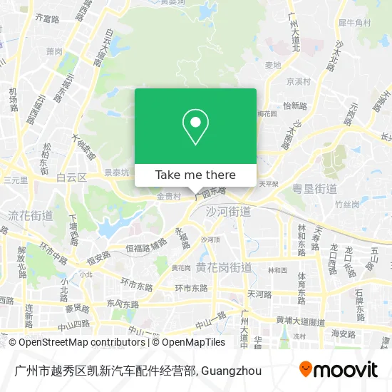 广州市越秀区凯新汽车配件经营部 map
