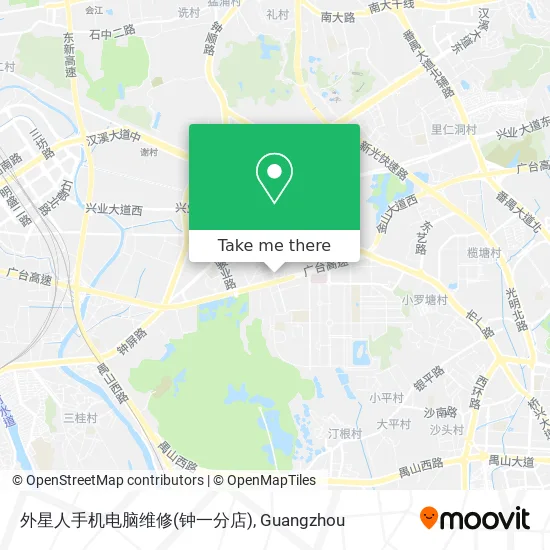 外星人手机电脑维修(钟一分店) map